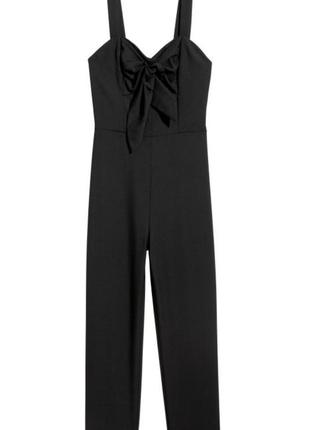 Тканий комбінезон без рукавів h& m (розмір 40-42)