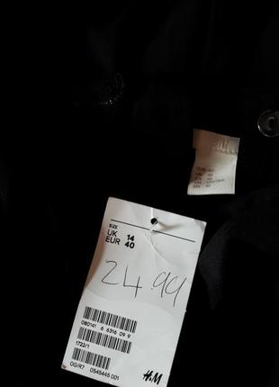 Тканый комбинезон без рукавов h& m (размер 40-42)3 фото