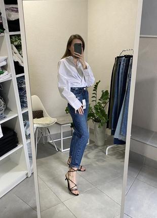 Джинси zara mom fit