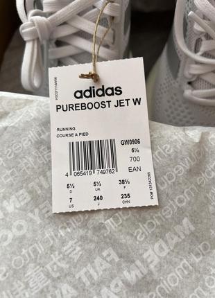 Кроссовки для бега спорта pureboost 22 adidas оригинал женские сетка лето весна8 фото