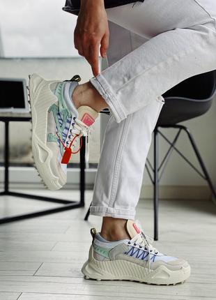 Женские кроссовки off white odsy-1000 sneaker 🆕 купить наложенный платёж4 фото