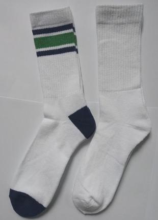 2 пари!  набір! функціональні спортивні шкарпетки primark англія розмір:  43/46 посилена стопа2 фото