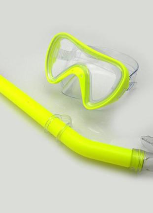 Детский набор для плавания маска с трубкой