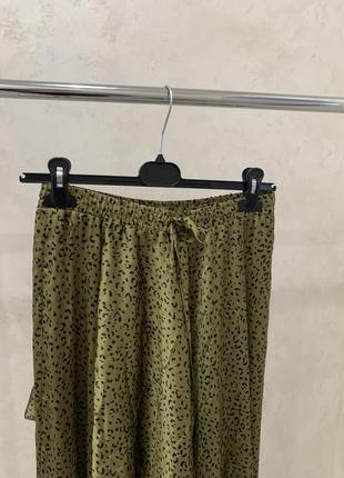 Длинная юбка zara с принтом2 фото