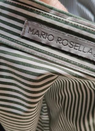 Вінтажна сорочка в полоску полосата mario rosella5 фото