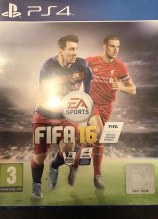 Продам диск fifa 16 ps4 cusa-02126 російська версія