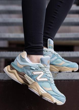 Кросівки жіночі, new balance 9060 blue haze5 фото