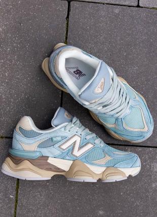 Кроссовки женские, new balance 9060 blue haze2 фото