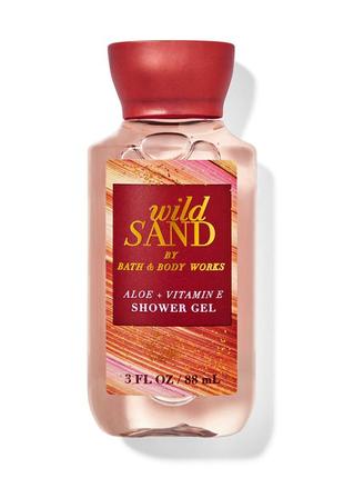 Гель для душа bath and body works wild sand