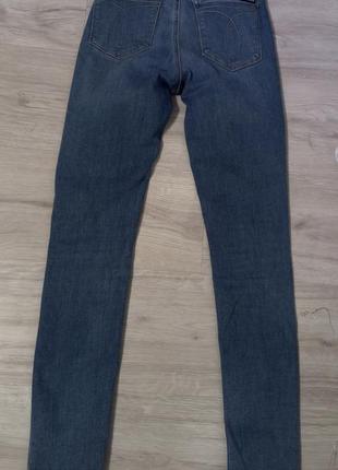 Джинсы calvin klein jeans skinny с завышенной талией оригинал4 фото