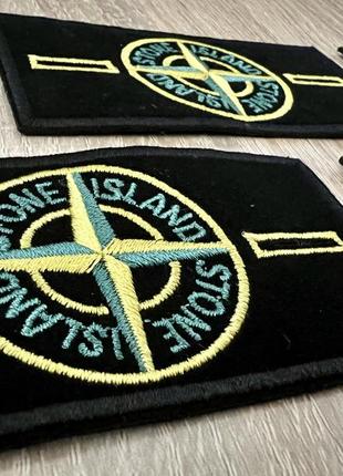 Патчи stone island в наличии черные и белые