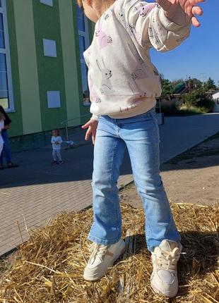 Джинсы клешные нм