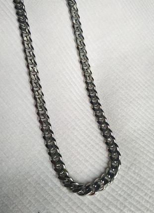 Ланцюжок чоловічий з нержавіючої сталі steel braiding. 6мм*54см5 фото