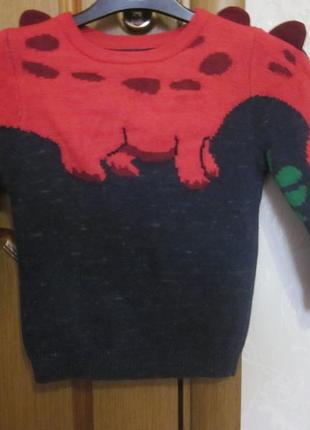 Симпатичний светр george на хлопчика 4-5 років.класний)1 фото