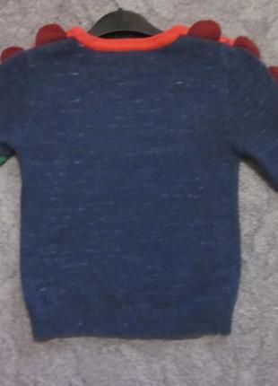 Симпатичний светр george на хлопчика 4-5 років.класний)2 фото