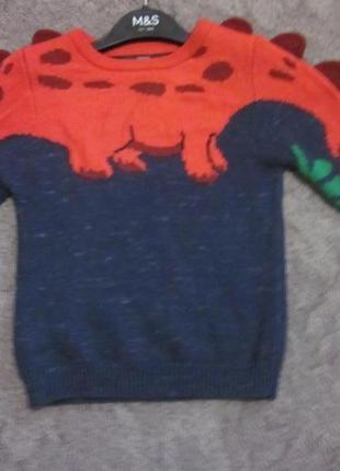 Симпатичний светр george на хлопчика 4-5 років.класний)3 фото