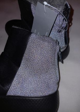 Черевики чоботи жіночі зимові ecco ukiuk чёрные 221073 оригінал.3 фото