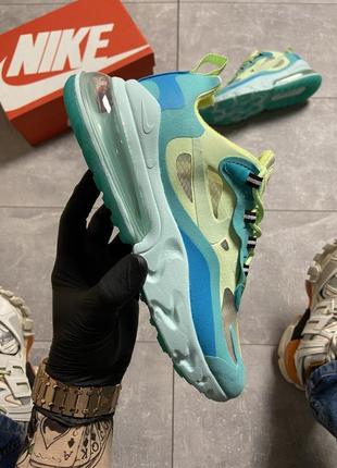💙💛nike air max 270 react blue💛💙найки аир макс 270 реакт  кроссовки, кросовки найк 270, кросівки найк аір макс 270