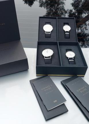 Комплект годинників комплект daniel wellington dw00500900 жіночий чоловічий годинник