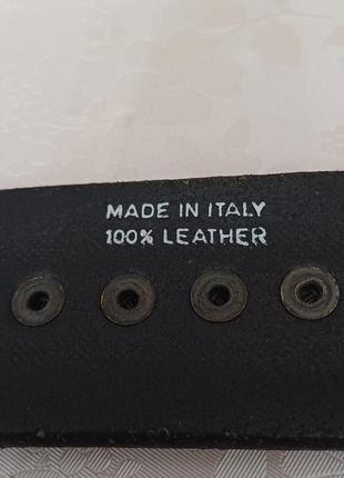 Ремінь diesel size 85 mod.pel made in italy 100% шкіра4 фото