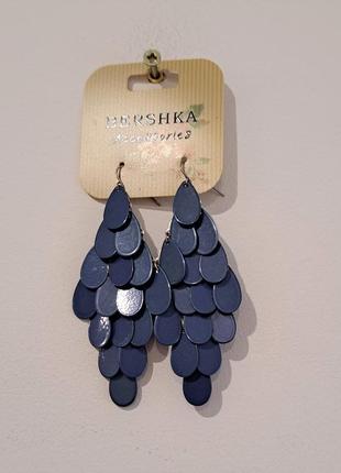 Сережки bershka. уцінка
