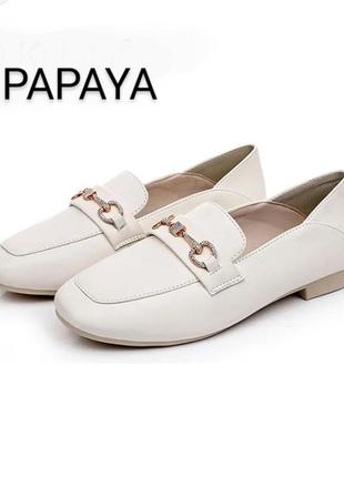 Новые женские туфли бренда papaya с золотистой пряжкой u9 4 eur 37