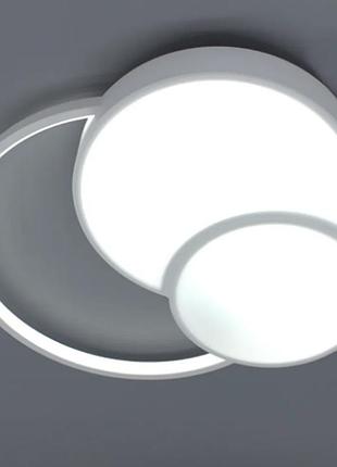 Керована світлодіодна люстра esllse economico 60w 3r-500х430х50-white