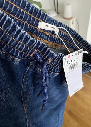 Reserved новые джинсы relaxed широкие брюки на мальчика свободного кроя8 фото