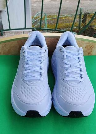 Кроссовки hoka maximum cushion leather кожа 27 см.