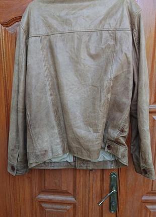 Фірмова шкіряна куртка milestone,оригінал, розмір 54(xl).3 фото
