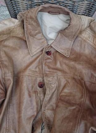 Фірмова шкіряна куртка milestone,оригінал, розмір 54(xl).6 фото