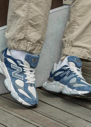 Чоловічі кросівки new balance 9060 white blue 40-41-4410 фото