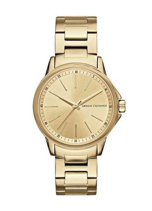 Жіночий годинник золоті годинники armani exchange gold ax4346, зо