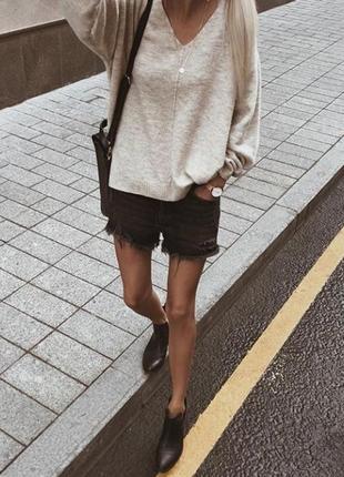Реглан річний oversized молочний