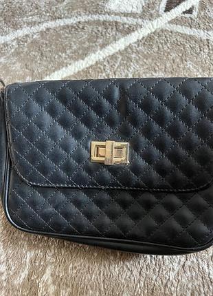 Сумка, asos, черная