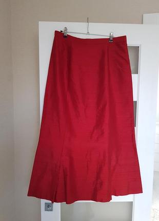 Шелковая длинная юбка kirsten krog1 фото