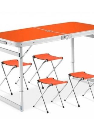 Столик раскладной для пикника  folding table алюминиевый усиленный3 фото