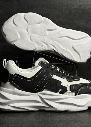 Білі масивні кросівки - fagaoge - розпродаж - 1300 грн !!!2 фото