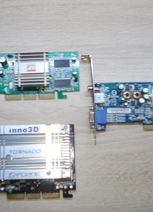 Відеокарта agp 128 мб. 64 мб.