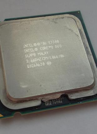 Процесор intel core 2 duo e7300.
