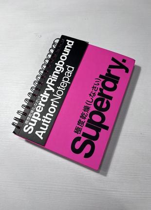 Новые блокнот superdry оригинал
