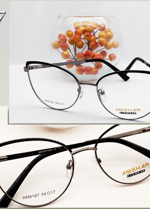 Жіночі окуляри оправа під заміну лінз дужки флекс1 фото