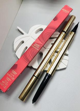 Карандаш для бровей и глаз 04 черный kiko milano