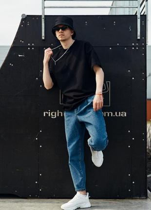 Синие джинсы бананы