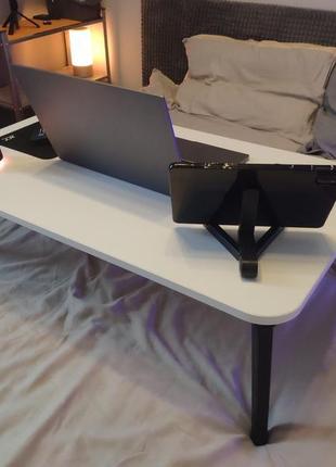 Великий столик для ноутбуку (для роботи в ліжку)15 фото