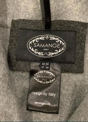 Шерстяное пальто samage5 фото