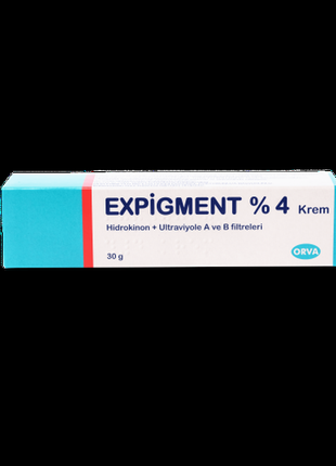 Гідрохінон 4% експігмент (expigment) крем від пігментних плям 302 фото