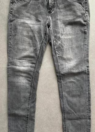 Lindex джинсы серые женские denim батал 48р