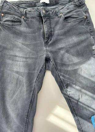 Lindex джинси сірі жіночі denim батал 48р3 фото