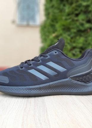 Чоловічі кросівки | adidas ventania | чорні | текстиль/сітка, :43